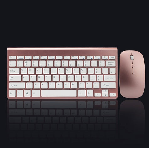 2.4G Wireless Mini Keyboard & Mouse Combo for Laptop/PC/Smart TV/PS4