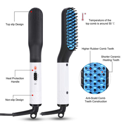 Multifunctional Hair Straightener Brush