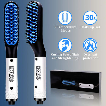 Multifunctional Hair Straightener Brush