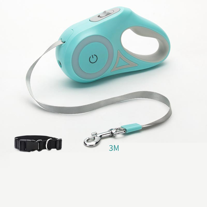 Automatic Retractable Dog Leash & Collar