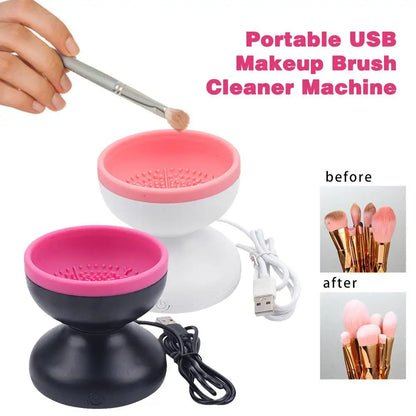 Portable Electric Makeup Brush Cleaner